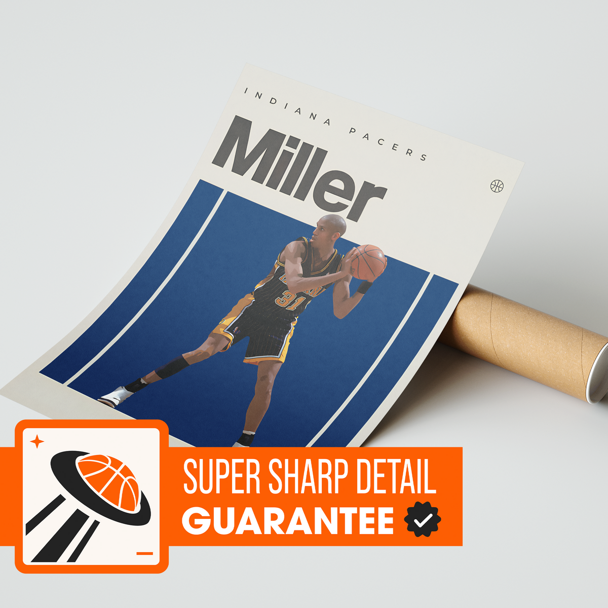 Reggie Miller, Indiana Pacers Poster