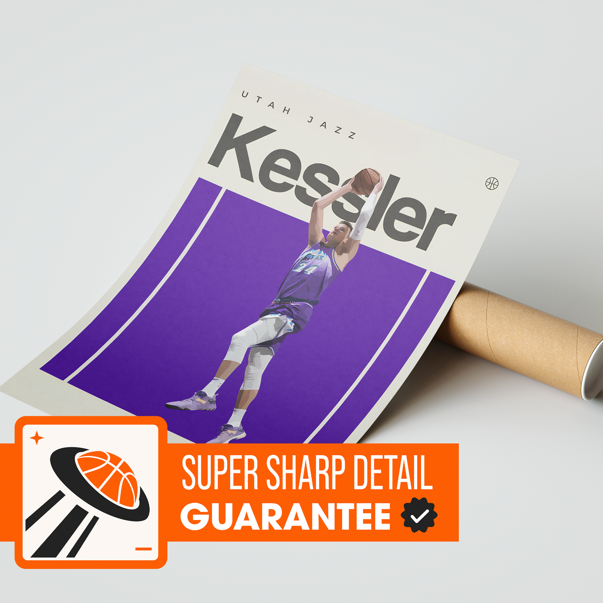 Walker Kessler, Utah Jazz Poster