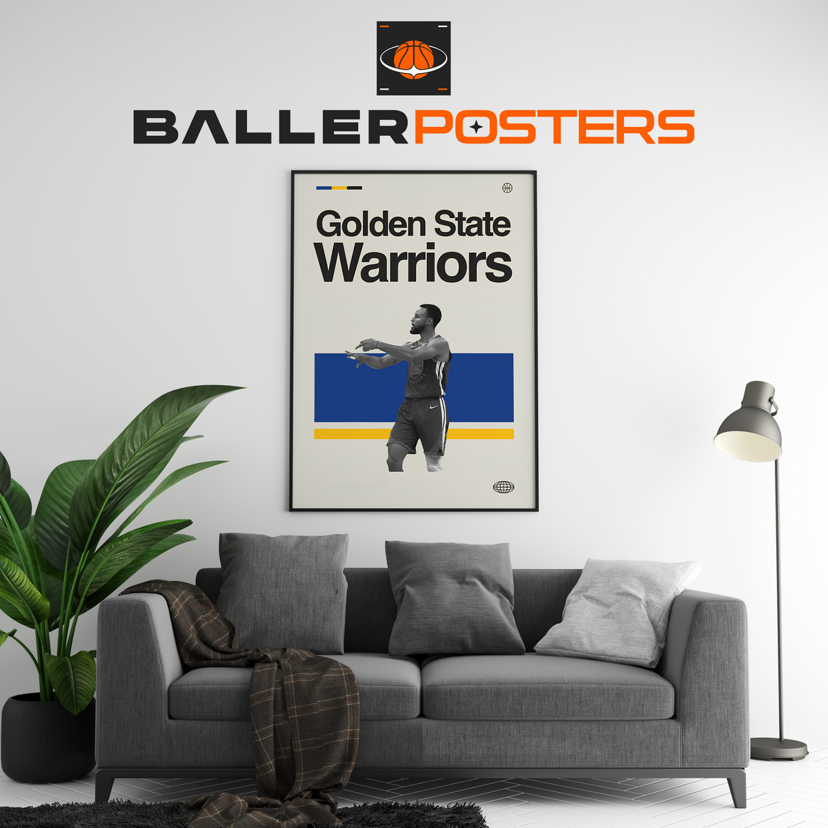 Golden State Warriors, Steph Curry Poster