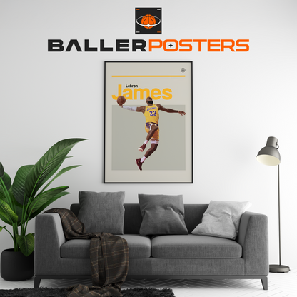 Lebron James, Los Angeles Lakers Poster