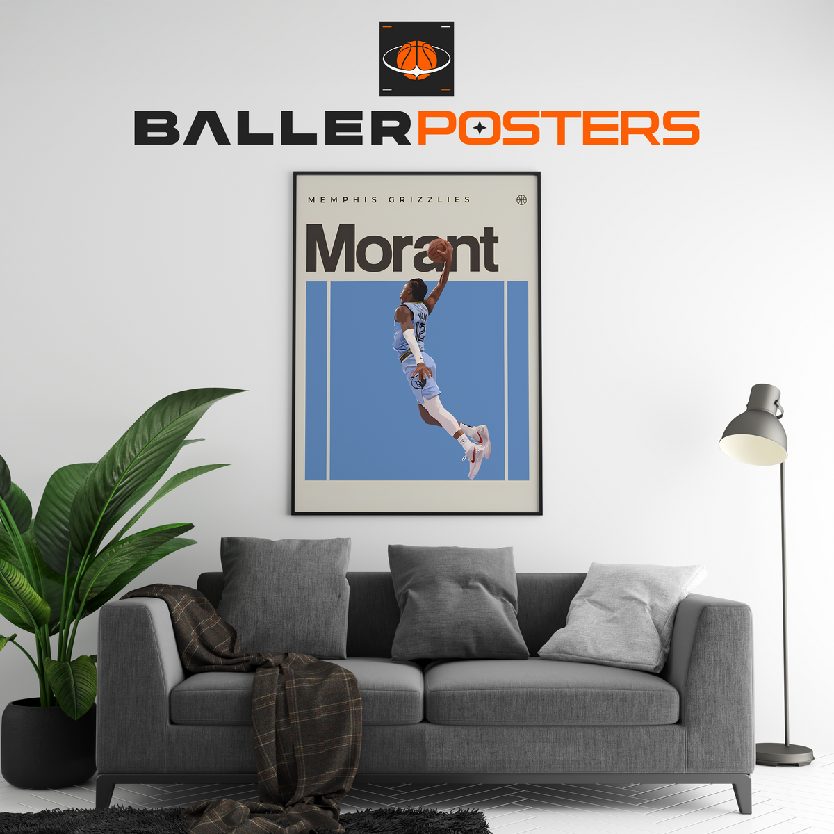Ja Morant, Memphis Grizzlies Poster