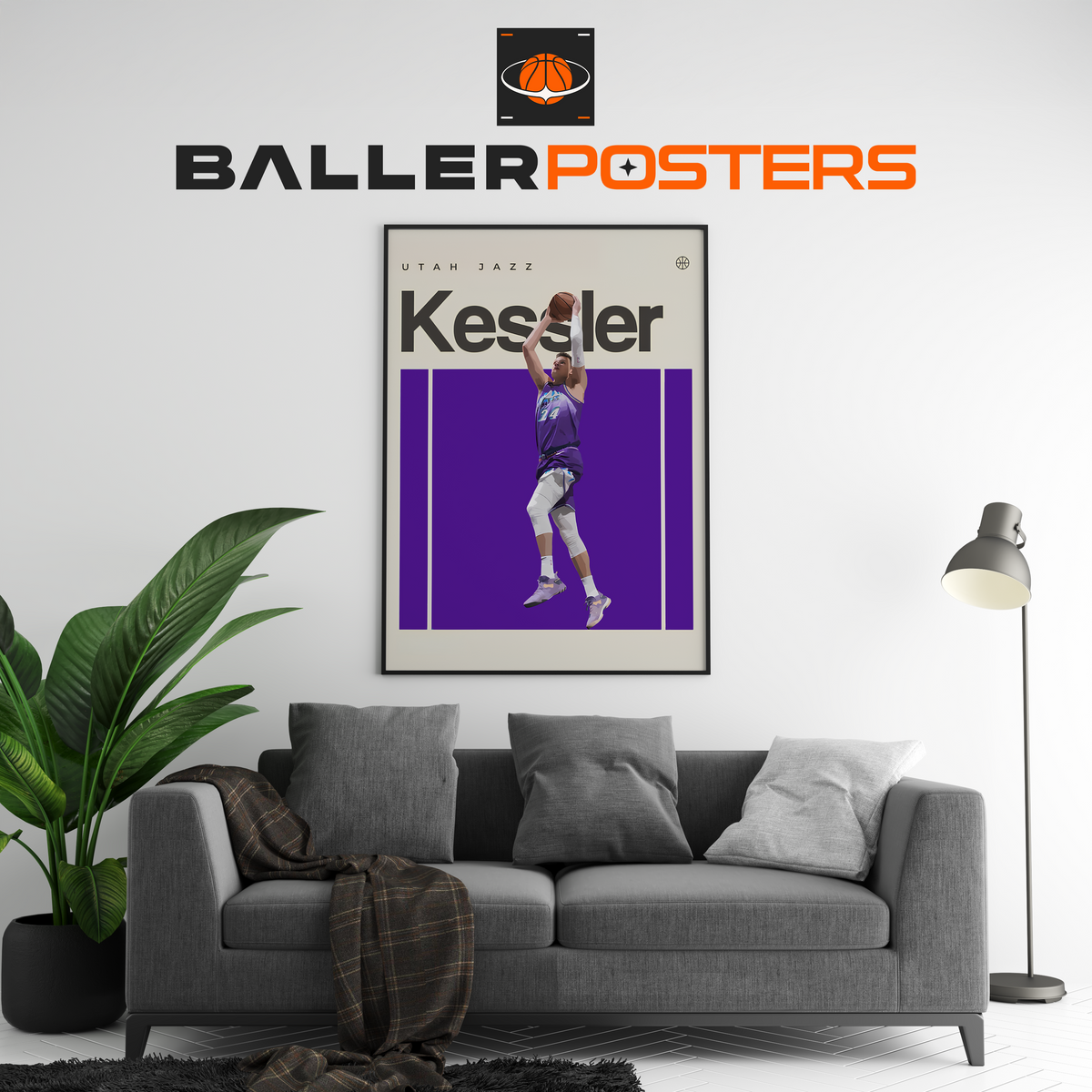 Walker Kessler, Utah Jazz Poster
