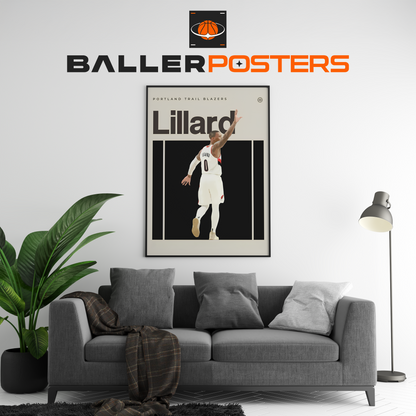 Damian Lillard, Portland Trail Blazers Poster