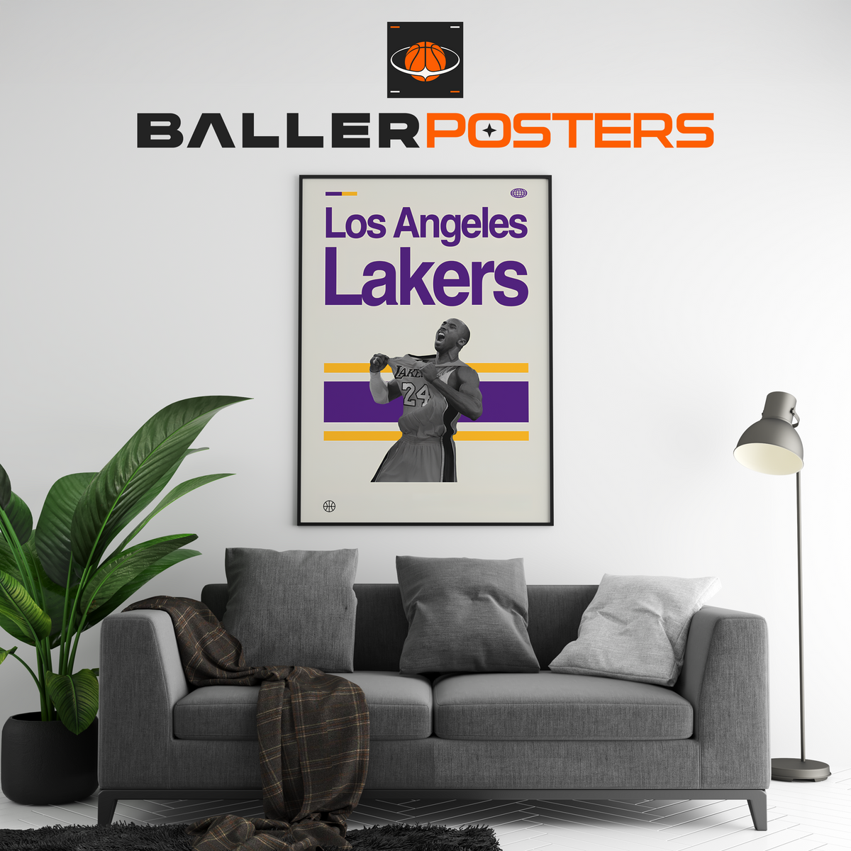 Los Angeles Lakers, Kobe Bryant Poster