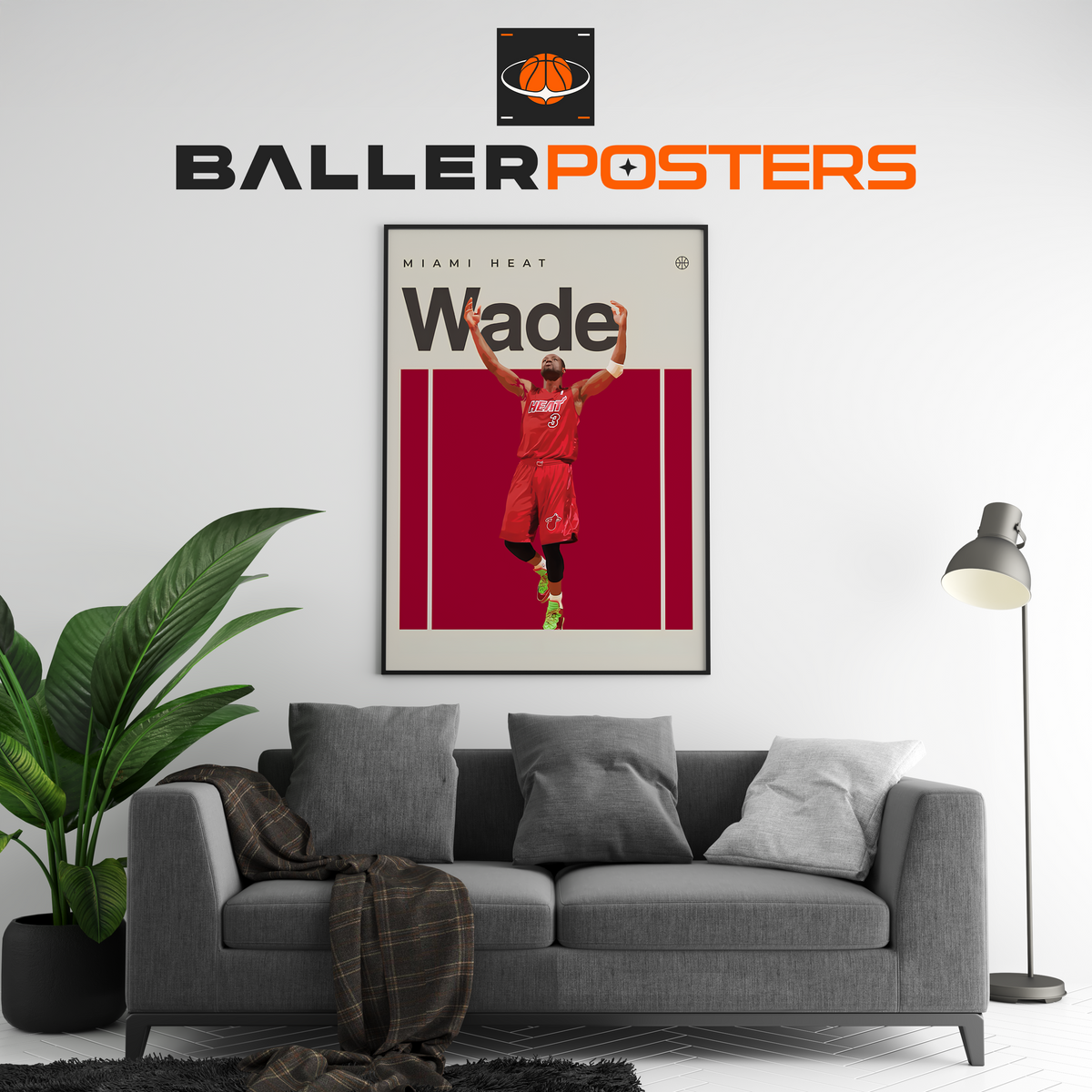 Dwayne Wade, Miami Heat Poster