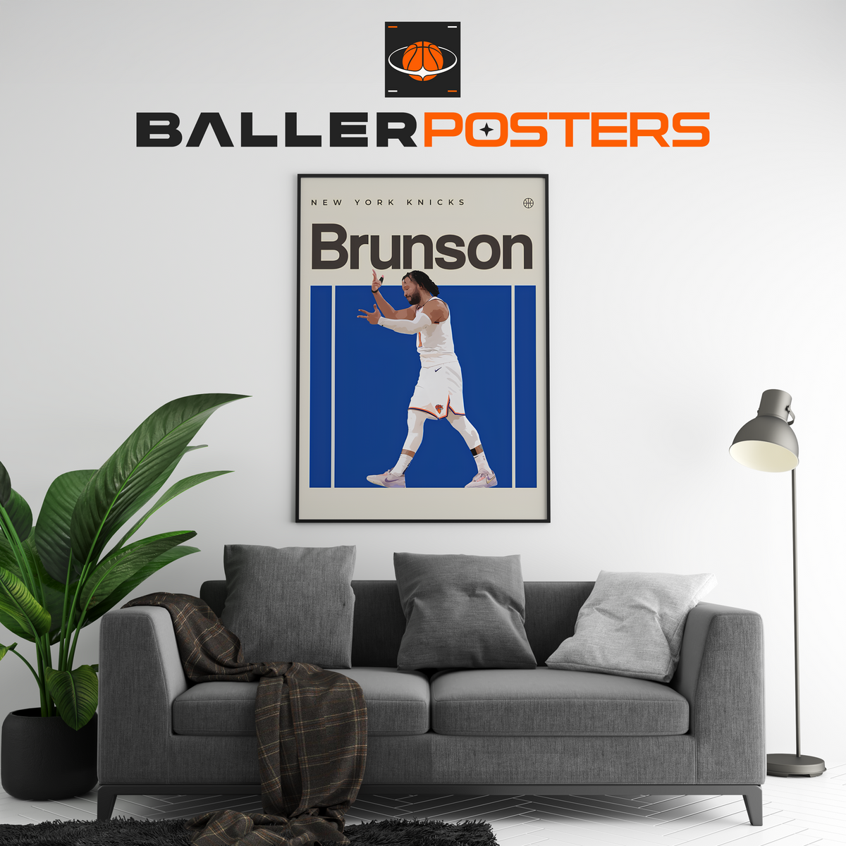 Jalen Brunson, New York Knicks Poster