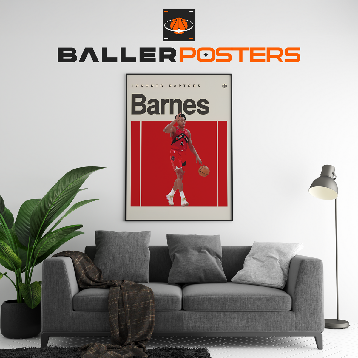 Scottie Barnes, Toronto Raptors Poster