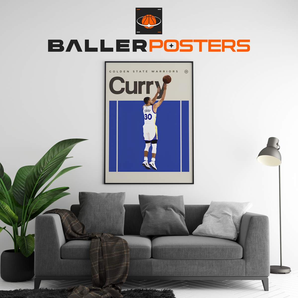 Steph Curry, Golden State Warriors Poster