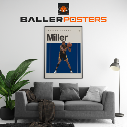 Reggie Miller, Indiana Pacers Poster