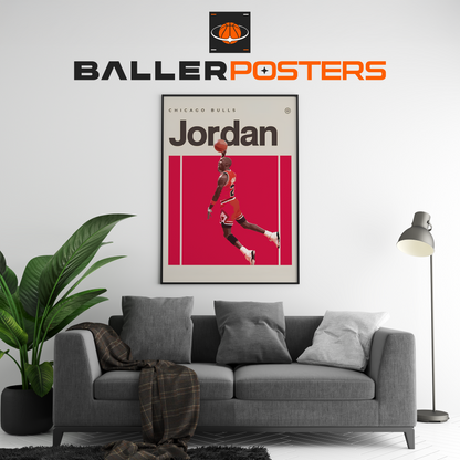 Michael Jordan, Chicago Bulls Poster