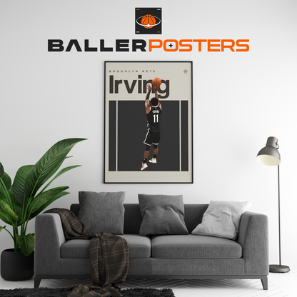 Kyrie Irving, Brooklyn Nets Poster