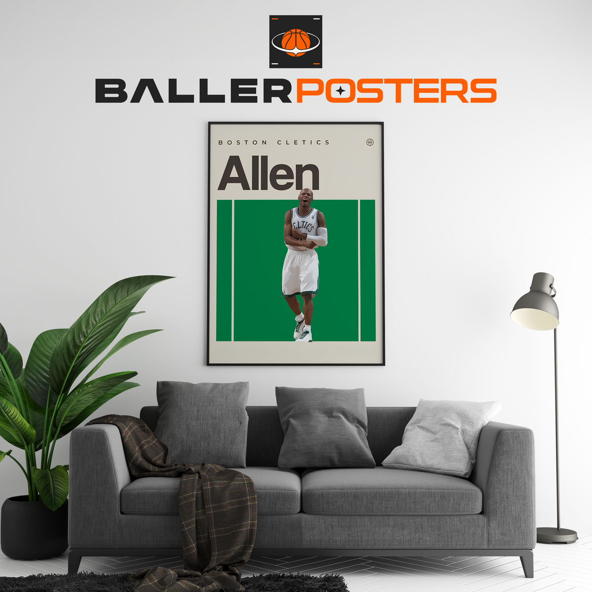 Ray Allen, Boston Celtics Poster