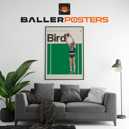 Larry Bird, Boston Celtics Poster