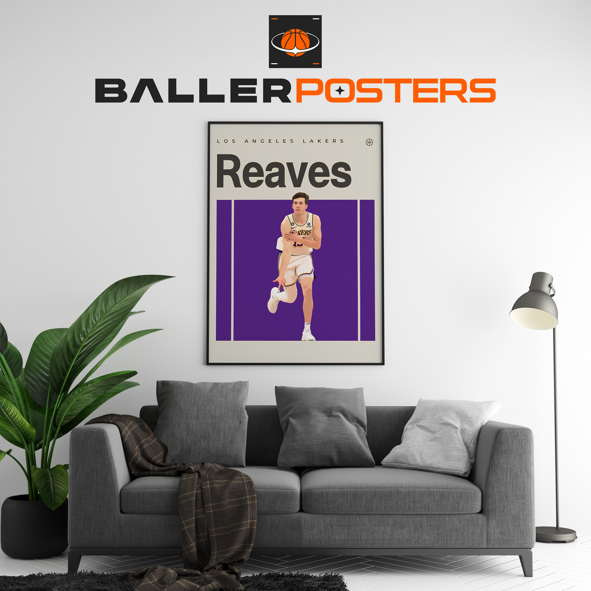 Austin Reaves, LA Lakers Poster