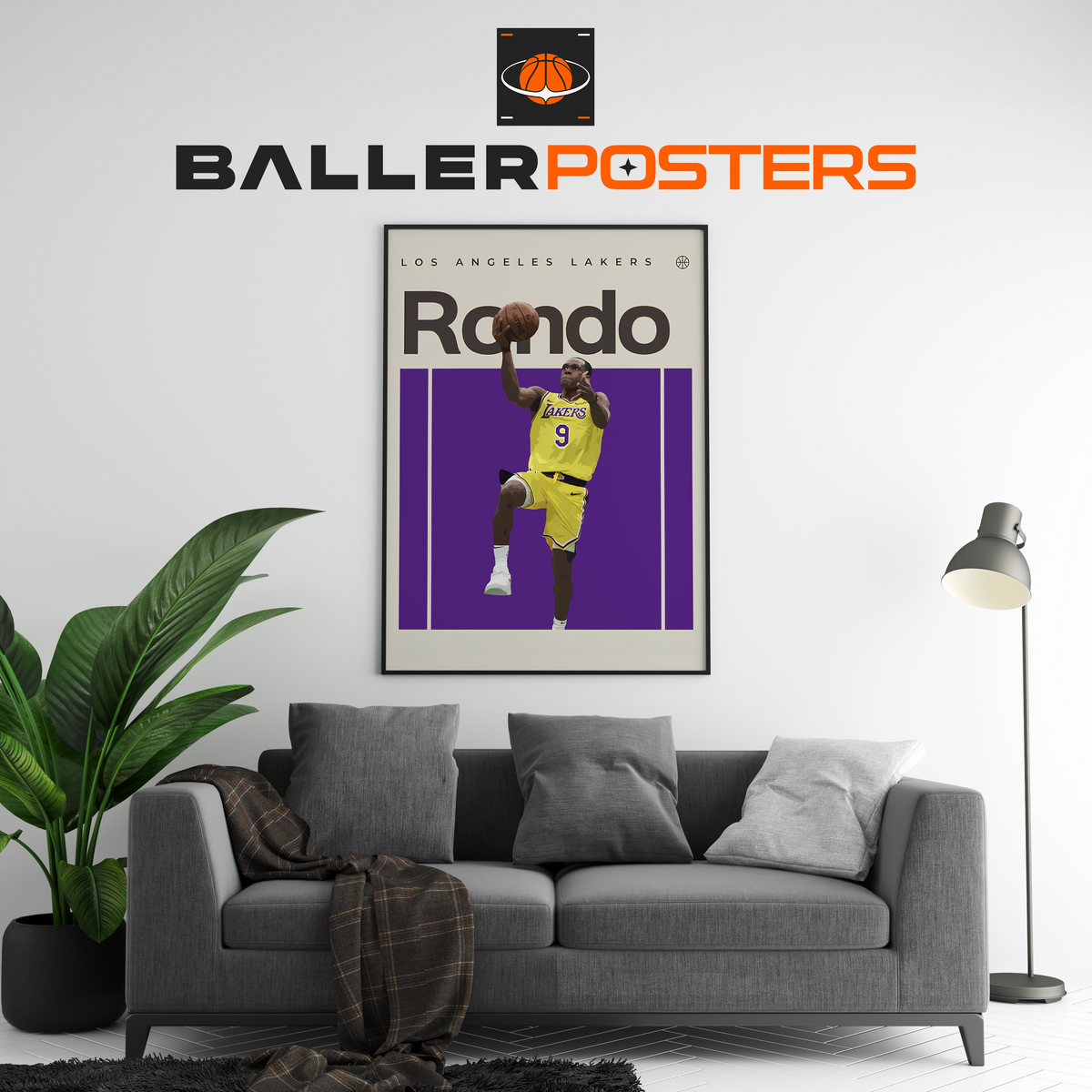 Rajon Rondo, LA Lakers Poster