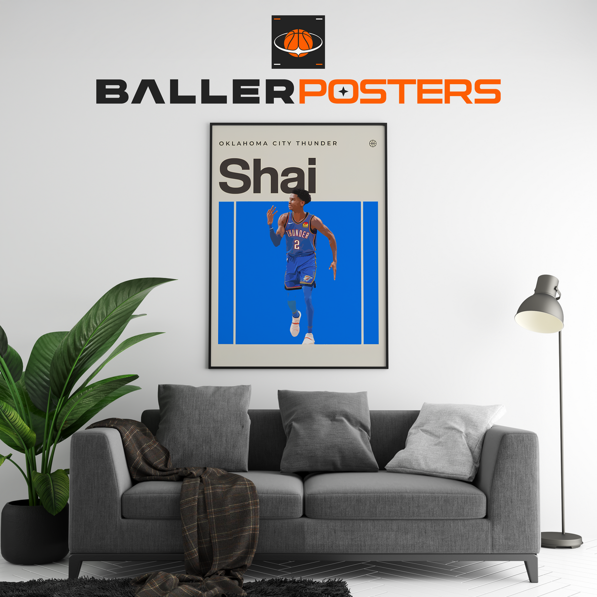 Shai Gilgeous-Alexander, Oklahoma City Thunder Poster