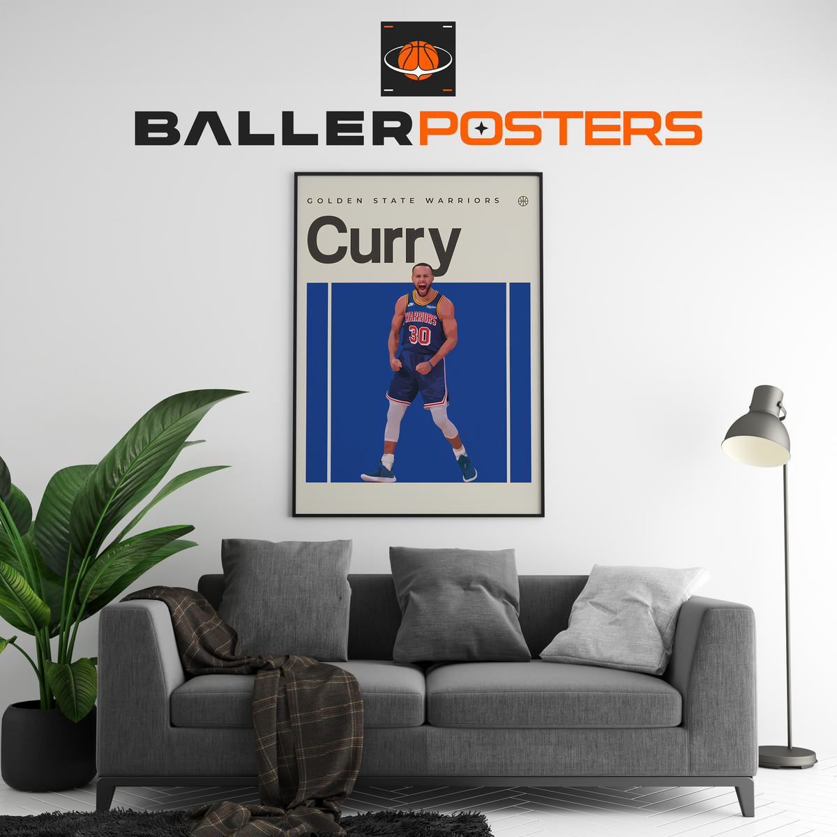 Steph Curry, Golden State Warriors Poster