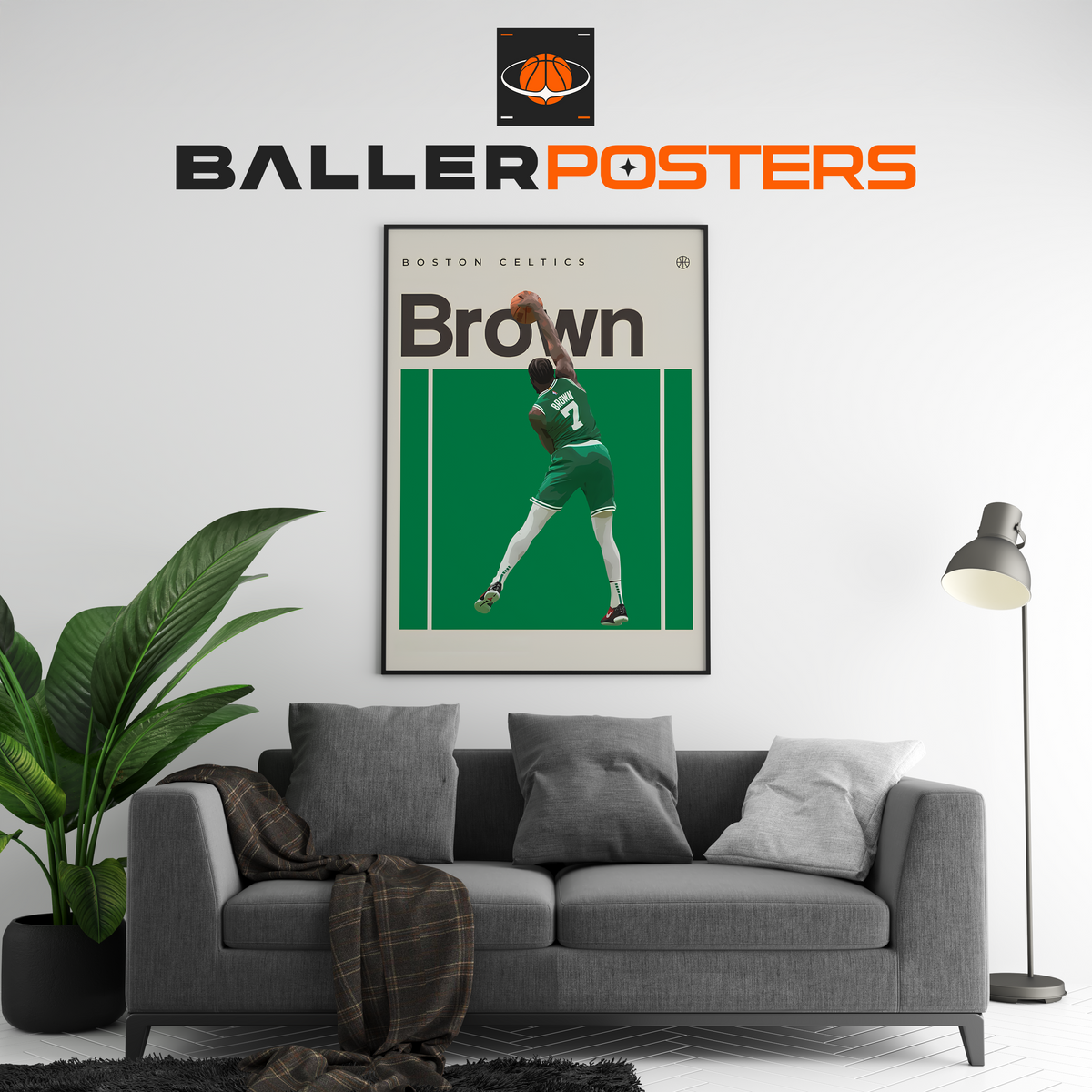 Jaylen Brown, Boston Celtics Poster