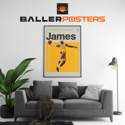 Lebron James, Los Angeles Lakers Poster